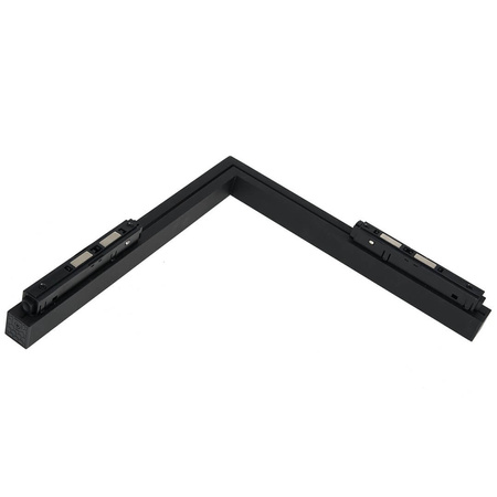 LED Line 10W 4000K Magnetic Rail Light MAGNETIC TRACK Milagro Corner Black