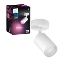 Bílá a barevná ambientní lampa Philips HUE Fugato 1x4,2W Bluetooth Zigbee