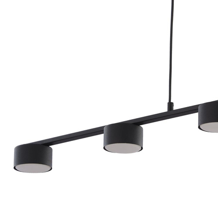 DALLAS BLACK Lustr závěsný Stropní svítidlo černé Moderní 5xGX53 6246 TK Lighting