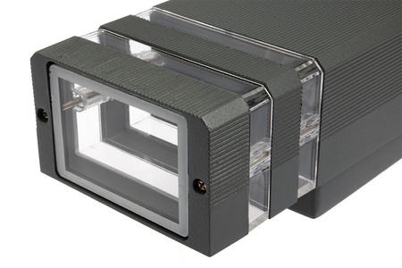 Zahradní nástěnné svítidlo Double top down INEZ DUO LED 2x GU10 ALUMINIUM Tmavě šedá IP54