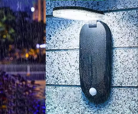 LED solární zahradní svítidlo Senzor pohybu a soumraku 4000K IP65