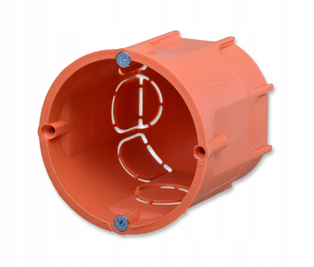 Hluboká instalační krabice pod omítku se šrouby PK60 PAWBOL