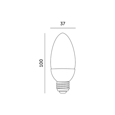 LED žárovka E27 Ball 9W 806lm 3000K Warm 180° LED2B Kobi