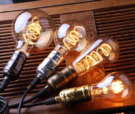 3x Dekorativní Kulatá Žárovka LED E27, G95 6W = 50W 420lm 2200K Teplá bílá 360° Filament Globe Smokey LUMILED