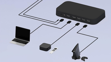 Hlavní jednotka Synchronizační jednotka HDMI černá Smart SMART Zigbee Bluetooth Zábava Přehrávání Philips HUE