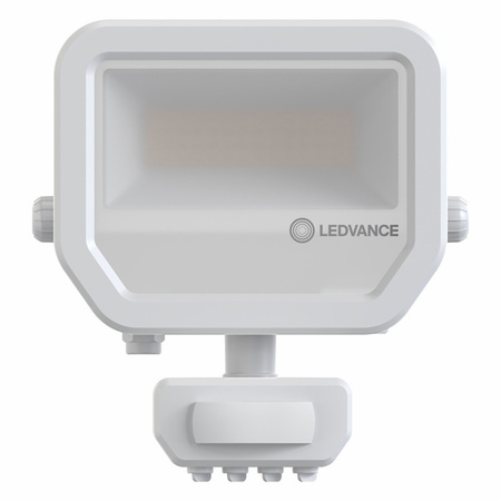 LED reflektor 17W 2200lm 3000K IP65 bílý se senzorem pohybu LEDVANCE Floodlight