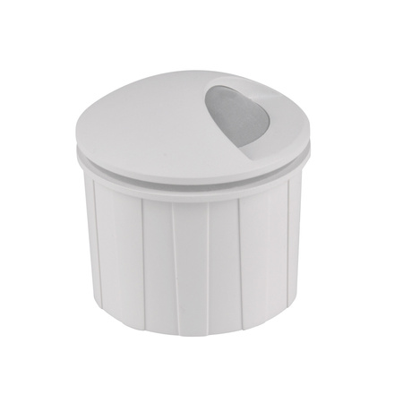 Zahradní schodišťové světlo LED pod omítku bílé 3W 20lm 4000K Q1 GOLDLUX (Polux)