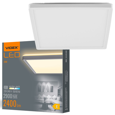 Plafond LED stropní svítidlo pro povrchovou montáž 22W 2900lm 4000K neutrální bílá Videx