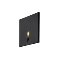 Schodišťové svítidlo LED 3W 10lm 3000K Black Industrial Boven Rabalux