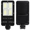 SOLAR Street Lamp Black 150W 6000K studená bílá 5250lm IP65 s PILOTEM