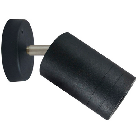 Zahradní nástěnné svítidlo LED bodové svítidlo GU10 OLIMP Movable Black 16cm - GOLDLUX (Polux)