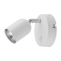 Nástěnné svítidlo TOP WHITE Bodový reflektor Bílo-stříbrný Classic GU10 4411 TK Lighting