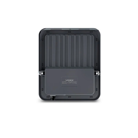 Solární reflektor LED s dálkovým ovládáním 6W 500lm 5000K Neutrální 90° 3,7V IP65 IK07 Povrchová montáž Šedá VIDEX