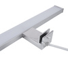 LED nástěnné svítidlo do koupelny 8W 900lm 4000K neutrální 120° chrom IP44 ELBA Sanico Goldlux