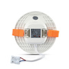 Zapuštěný panel LED 12W 3000K Round SAMSUNG CHIP VT-610RD V-TAC