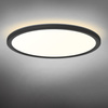 Stropní svítidlo LED Plafond 22W 2400lm CCT 140° IP54 černé Povrchová montáž Videx