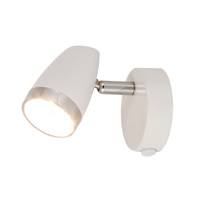 Nástěnné bodové svítidlo LED 4W 280lm 3000K bílá Moderní Karen 6666 Rabalux