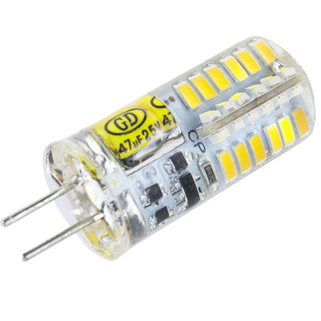 6x Žárovka LED G4, 4W = 30W 380lm 4000K Neutrální bílá LUMILED