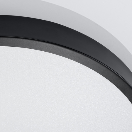 Stropní svítidlo Plafond ONYX 50 LED 32W 3000K 2539lm černé Minimalistické SOLLUX