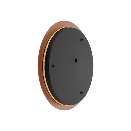 Nástěnné svítidlo LED 13W 160lm 3000K Warm Copper Modern RING LED L 10348 Nowodvorski
