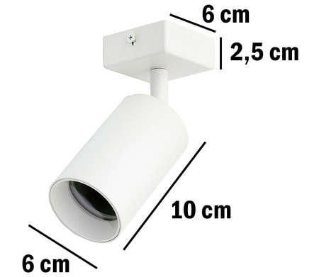 Stropní nástěnné svítidlo - GU10 SPOT LED svítidlo QUALIS I White