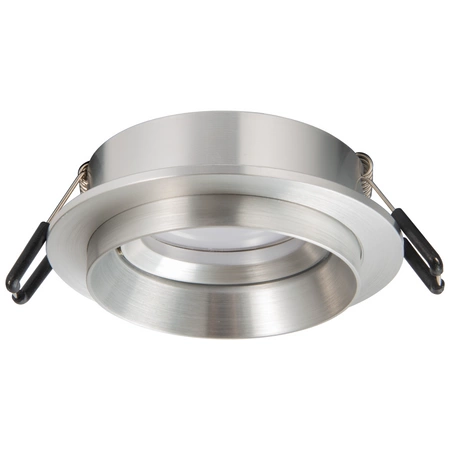 Bodové svítidlo MR16 stříbrné 12 V LIKA Sanico Goldlux pro vestavbu do zdi