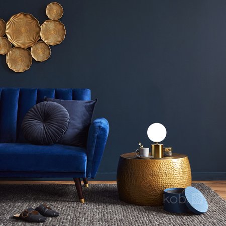 Stolní lampa Stolní svítidlo Dekorativní G9 Zlatá elegance Kobi