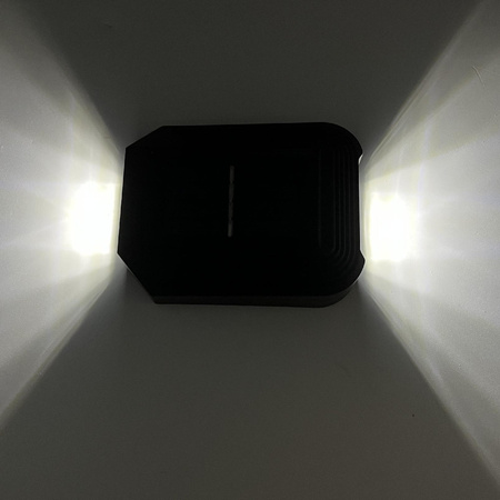 Reflektor LED Solární zahradní lampa 6000K IP44 Soumrakový senzor