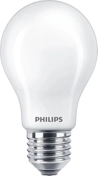 LED žárovka E27 A60 10.5W = 100W 1521lm 2700 Teplá bílá Filament Milky PHILIPS Stmívatelné