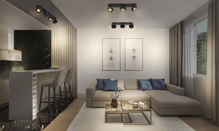 LED Spot Venus LEDVANCE 4-bodový reflektor 4 W černé stropní svítidlo LEDVANCE Nástěnná svítidla