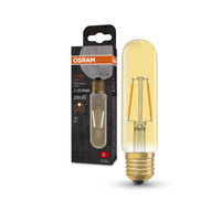 Dekorativní LED žárovka E27 TUBULAR 2,5W = 20W 200lm 2000K Warm 300° Filament OSRAM Vintage 1906