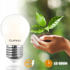 Žárovka LED P45, E27 7W = 60W 770lm 3000K Teplá bílá 360° Filament Mléčná LUMILED