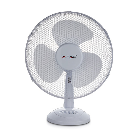 Stolní ventilátor 40W 3 ramena 40 cm Bílá VT-4017-3 V-TAC