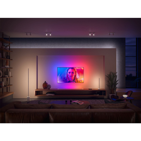 LED Play Tube lineární stolní lampa bílá GRADIENT EU/UK 17,4W CCT RGB PHILIPS HUE