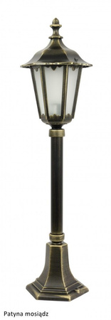 Venkovní stojací zahradní lampa POST Retro Midi K 5002/3/M E27 76cm Su-Ma