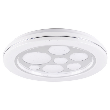 Stropní svítidlo PLANETY 50 LED stropní svítidlo 72W GOLDLUX (dříve Polux) + dálkové ovládání 4300lm 3000K-6500K