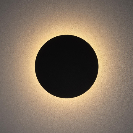 Nástěnné svítidlo LED 7W 60lm 3000K Warm Black RING LED S 7634 Nowodvorski