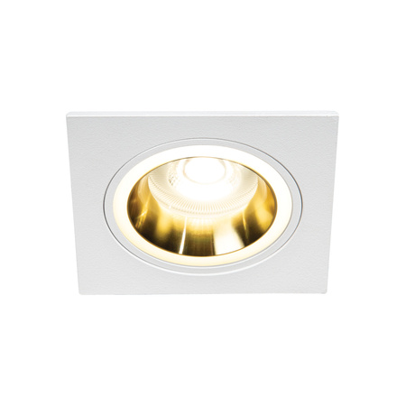 Halogenové bodové svítidlo LED GU5.3 GU10 Square Gold White Feline Kanlux Flush Mount