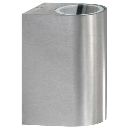 Nahoru a dolů LED zahradní nástěnné svítidlo 2xGU10 BOSTON GOLDLUX (Polux) OVAL SATIN