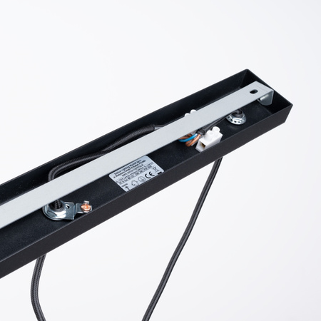 BRINA Závěsné stropní svítidlo 3L 3xG9 černé Moderní SOLLUX