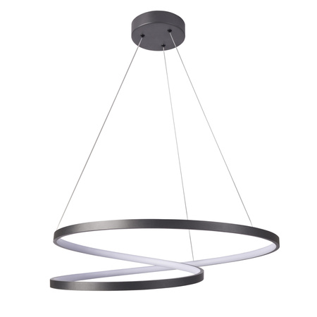 Stropní svítidlo LED 52W 4900lm 4000K neutrální černá ZEFIRA Sanico Goldlux