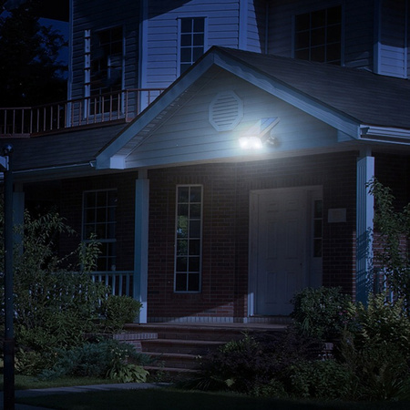 LED zahradní reflektor Solar Plug-in IP44 2700K/6500K Venkovní soumrakový senzor