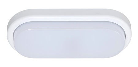 Zahradní lampa LED Elevation Nástěnná lampa LOKI 15W 4000K IP54 Stropní Ovál Bílá RABALUX
