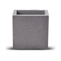 LED nástěnné svítidlo G9 fasádní svítidlo Beton Světle šedá Square IP20 VT-892 V-TAC