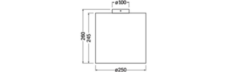 Spot Tuba E27 Carton Brown Decor Ledvance Stropní reflektorová lampa