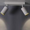 Páskové svítidlo Stropní a nástěnné LED svítidlo 2 x GU10 MARIBEL White GOLDLUX (Polux)