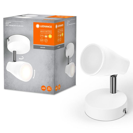 LED bodové nastavitelné stropní svítidlo 4,3W 210lm 3000K teplá bílá Spot Ledvance