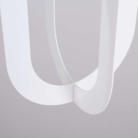 NICUS 1 E27 Bílá moderní stropní závěsná lampa SOLLUX