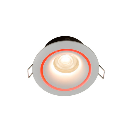 LED zapuštěné koupelnové stropní svítidlo FOXTROT 8373 GU10 IP20/IP54 Bílé překryvy Nowodvorski