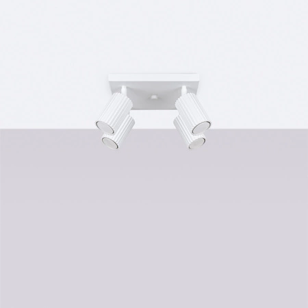 Bodové reflektorové stropní svítidlo Tuba 4x GU10 White Carbon Deep Space SL.1545 Sollux